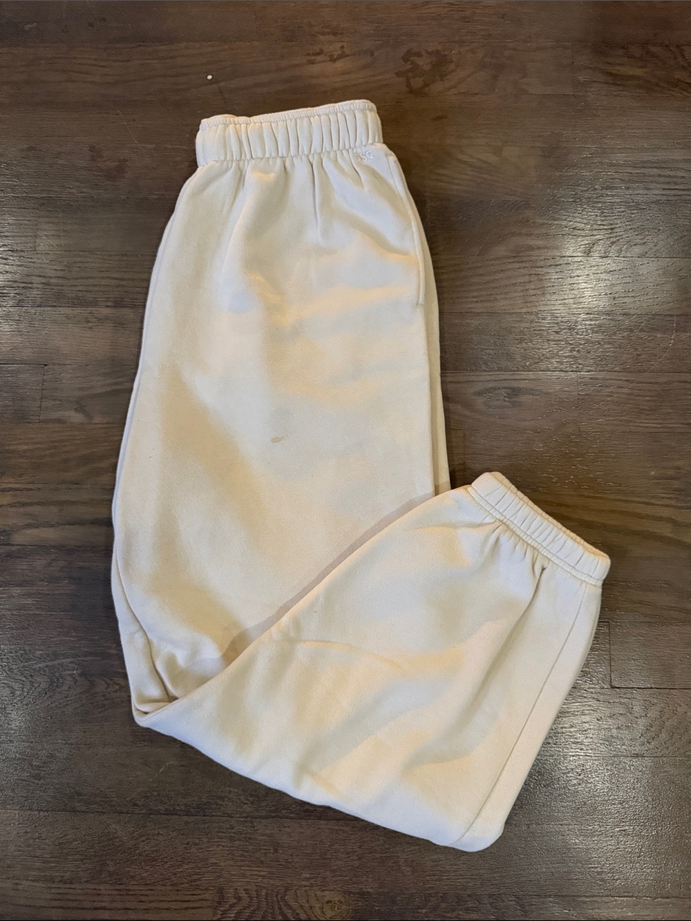DSG Cream Jogger Sweatpants